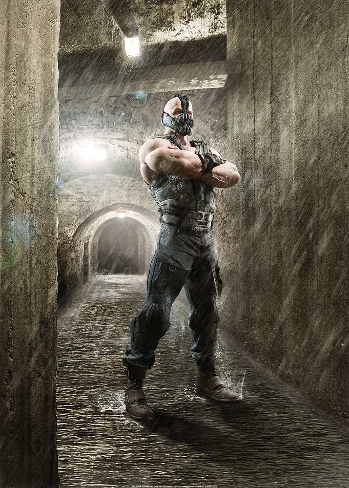 Bane in the rain