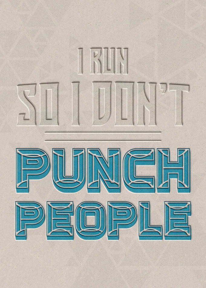 I Run so I Dont