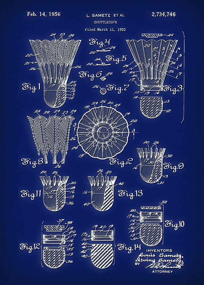 Shuttlecock Patent