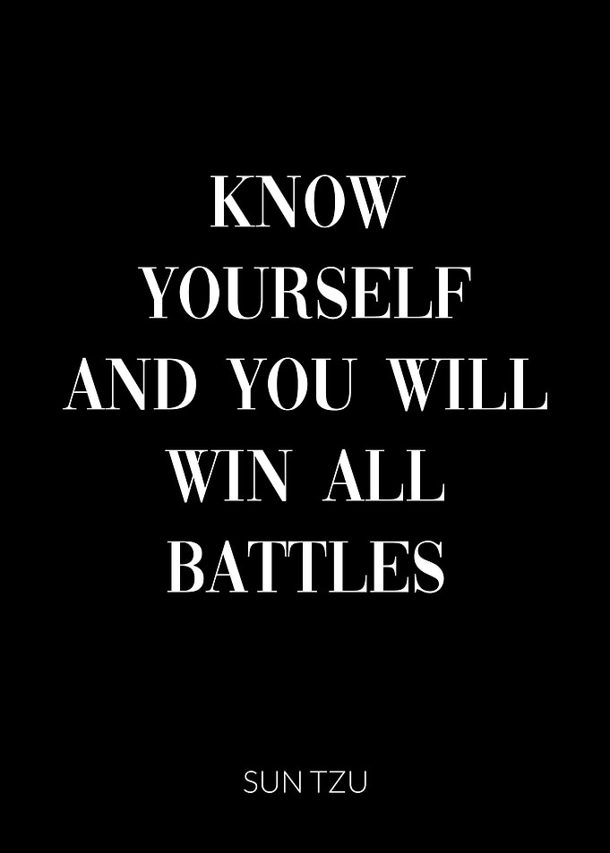 Sun Tzu Know Yourself