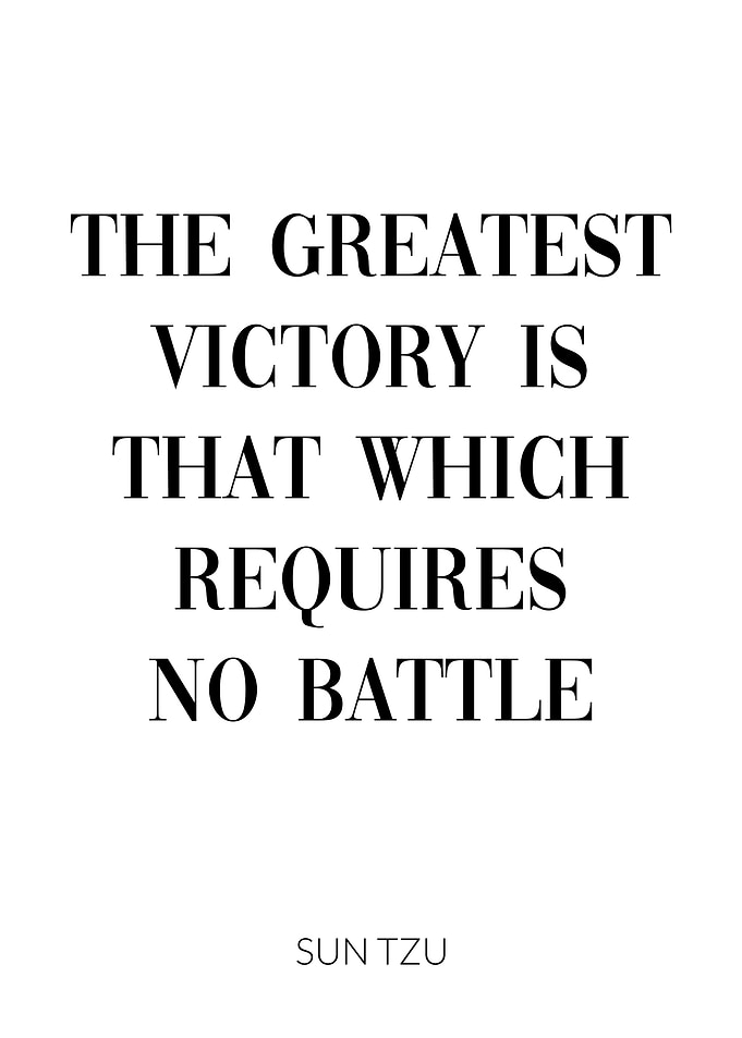 Sun Tzu Victory War Battle
