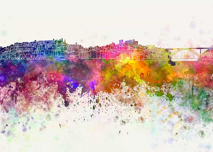 Porto skyline
