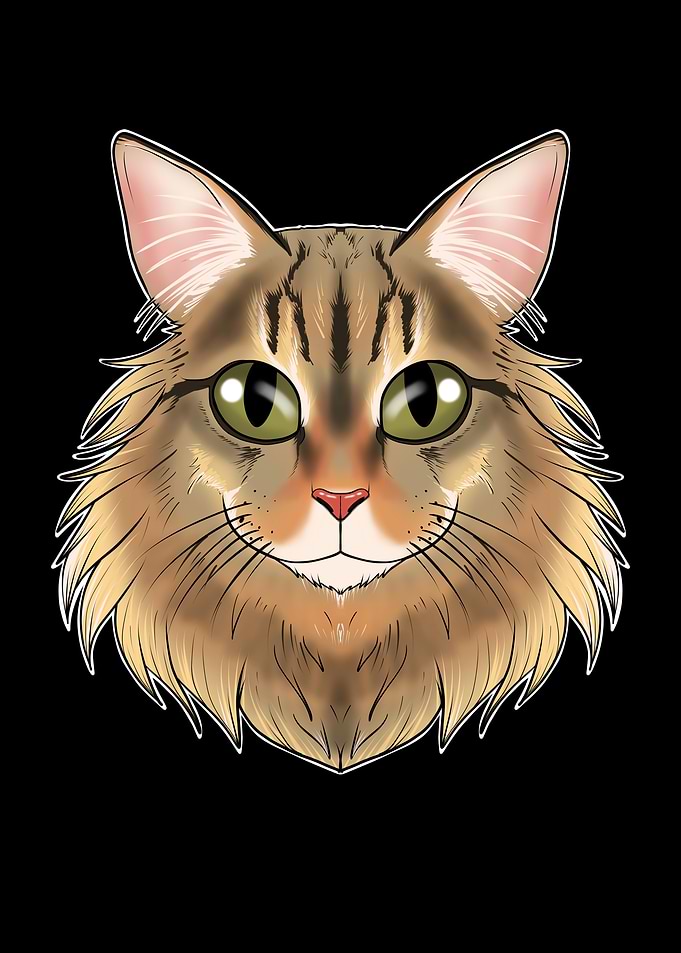 Cat Lover I Siberian Cat