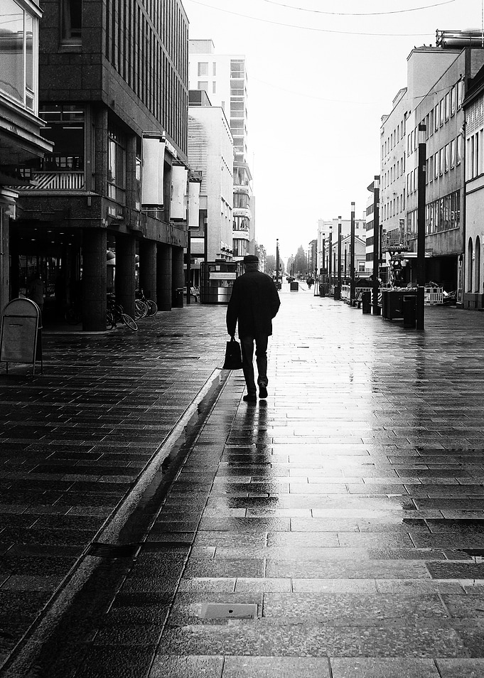 Lonely Walk In The Rain