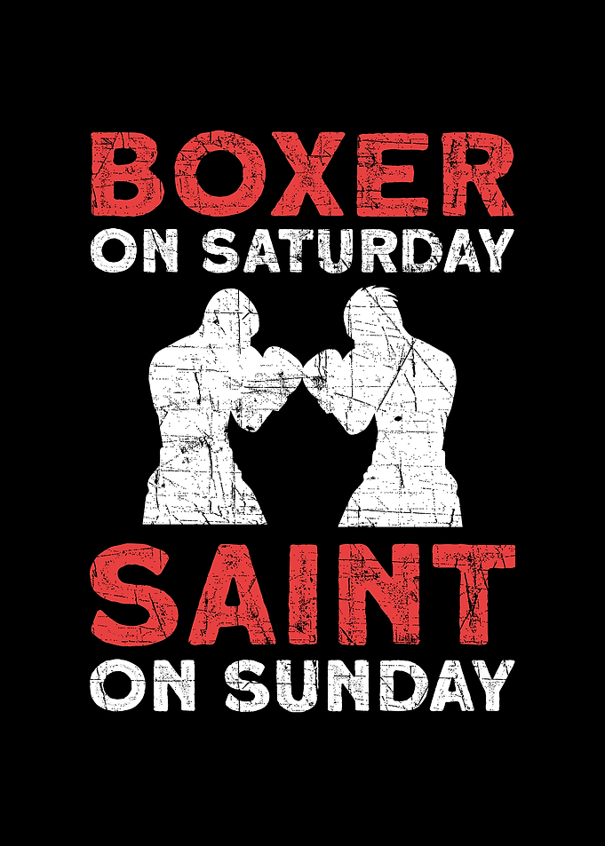 Boxer On Saturday Saint