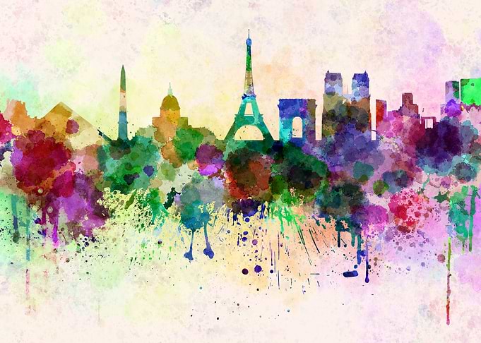 Paris skyline