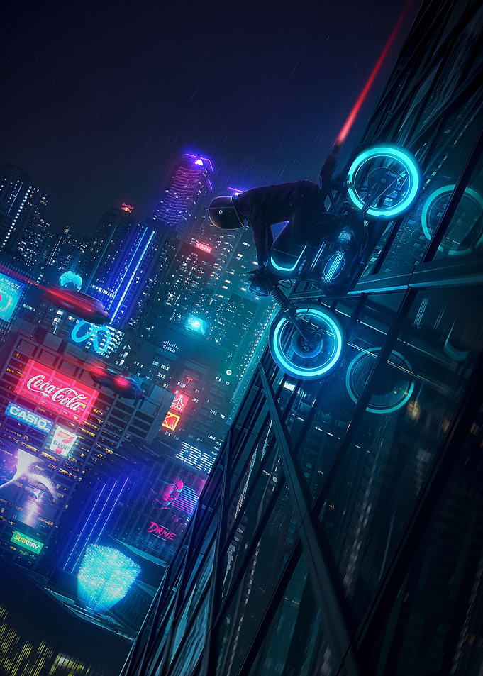THE NEON RIDER