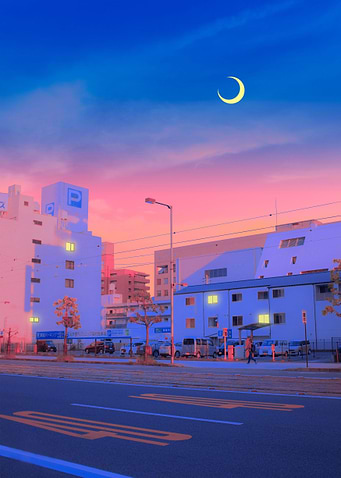 Bluish City