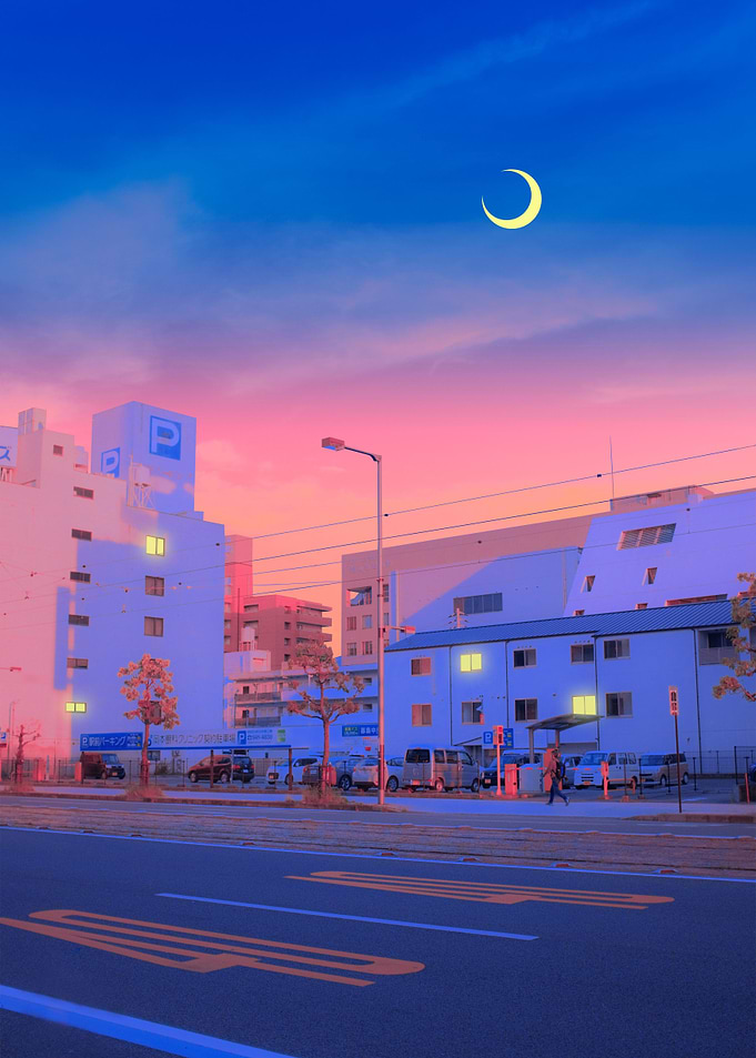 Bluish City