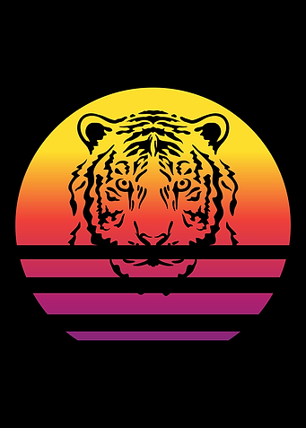 Tiger Retro Vintage