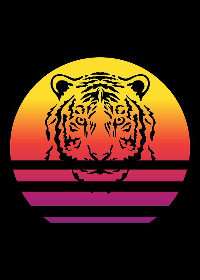 Tiger Retro Vintage