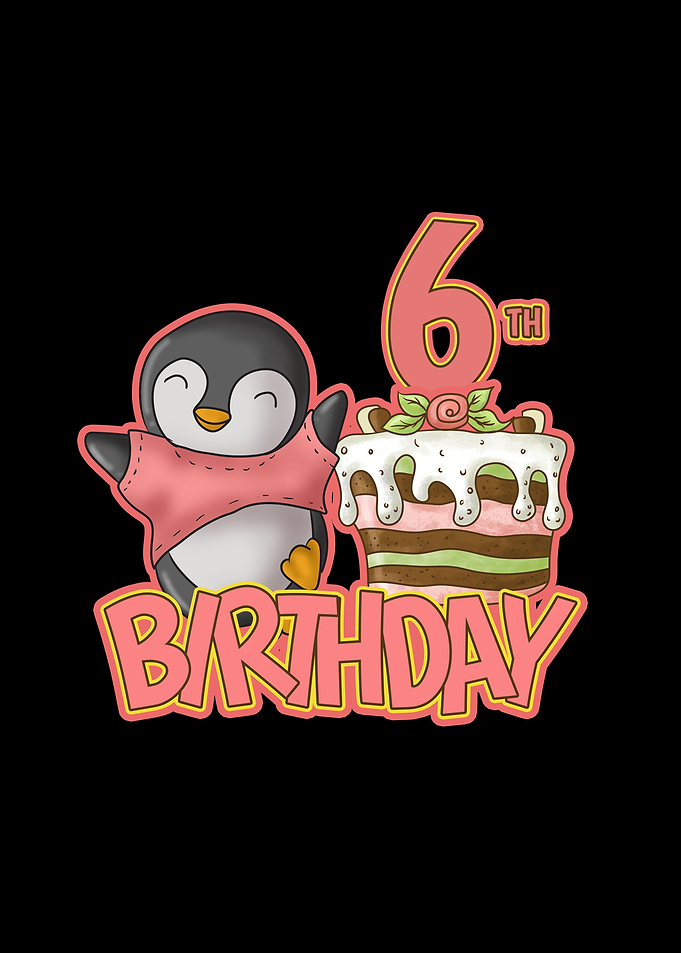 6th Birthday Girl Cake