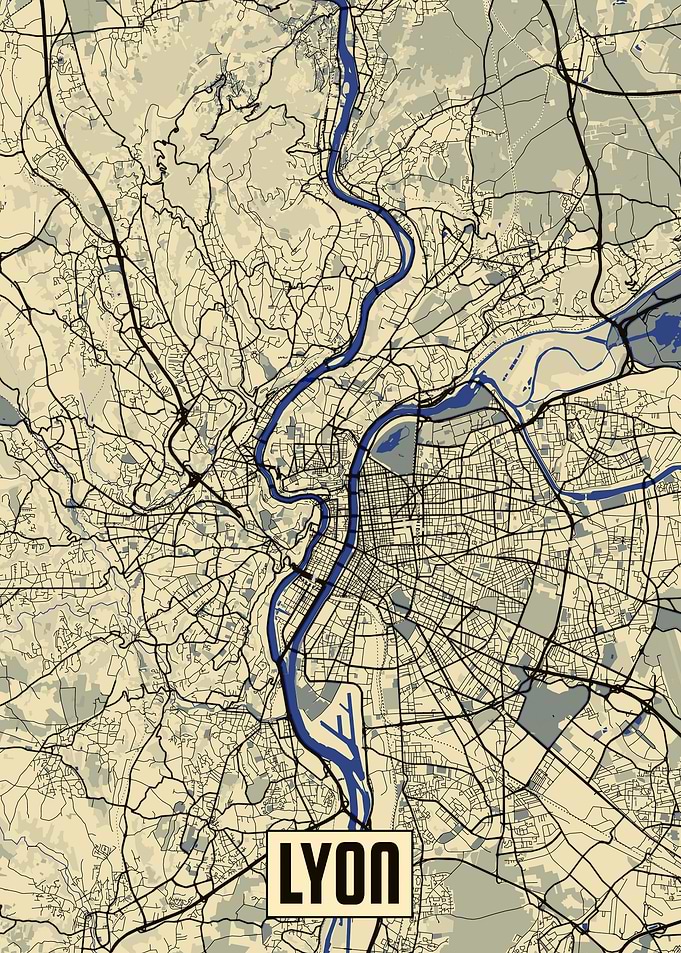 Lyon Map