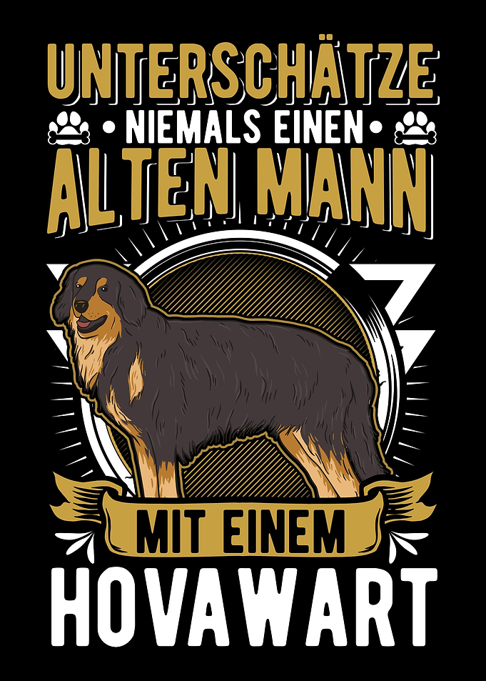 Hovawart Alter Mann