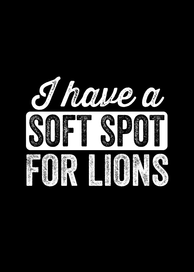Soft spot for lions