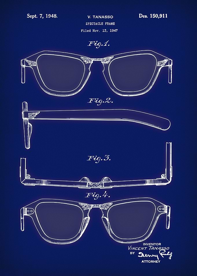 Eyeglasses Patent