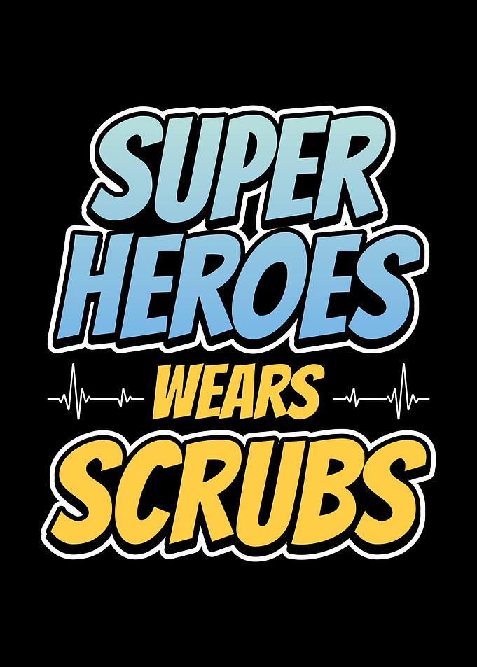 Super Hero Wear Scrubs