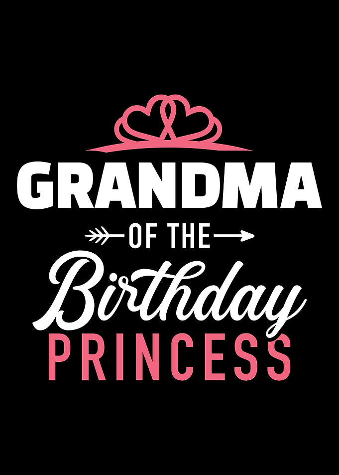 Grandma of the birthday pr