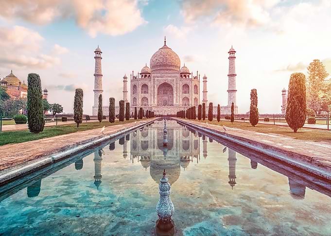 Taj Mahal sunrise
