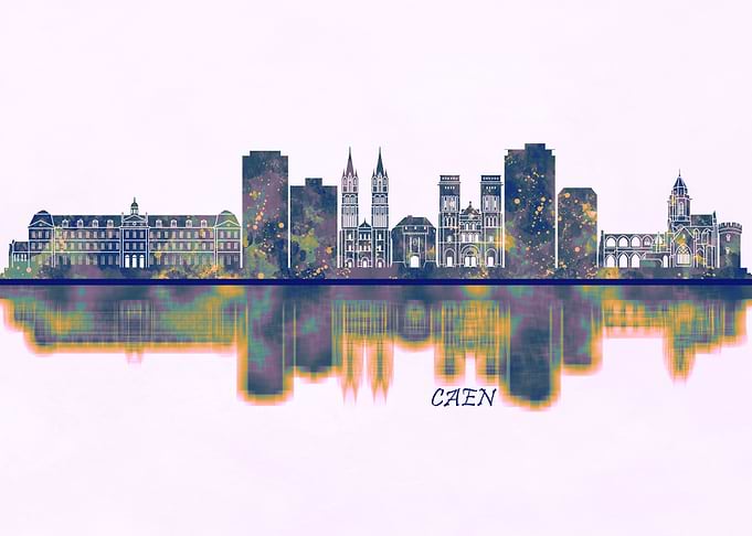 Caen Skyline