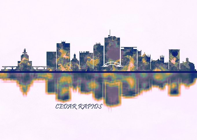 Cedar Rapids Skyline