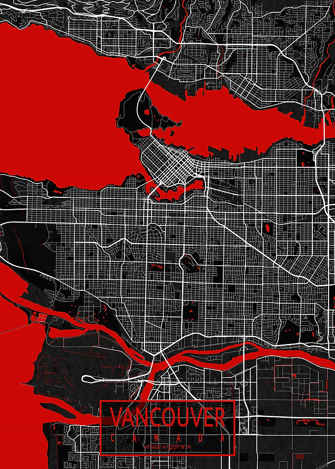Vancouver Map Oriental