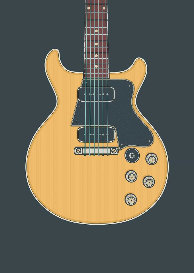 Double Cut Guitar