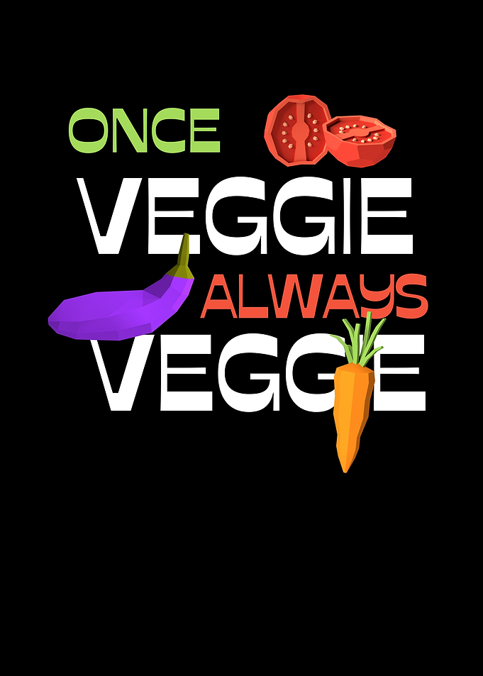 Once Veggie Always Vegan