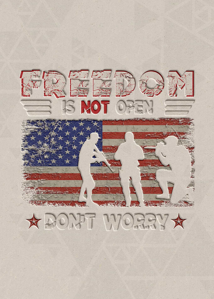 Freedom is not open
