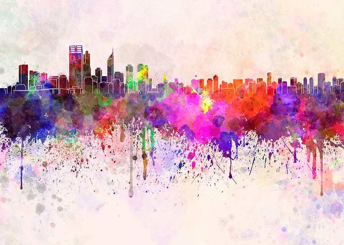 Perth skyline