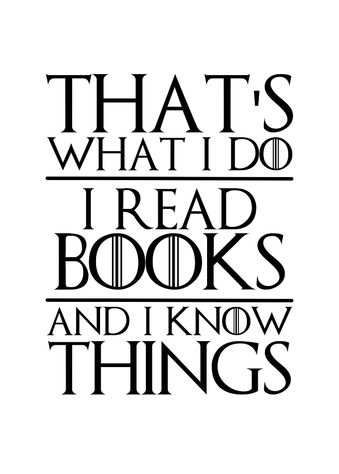 Thats What I Do I Read