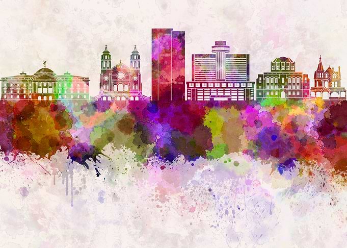 Phoenix skyline