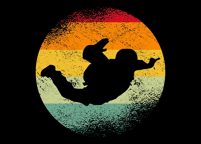 Retro Skydiving