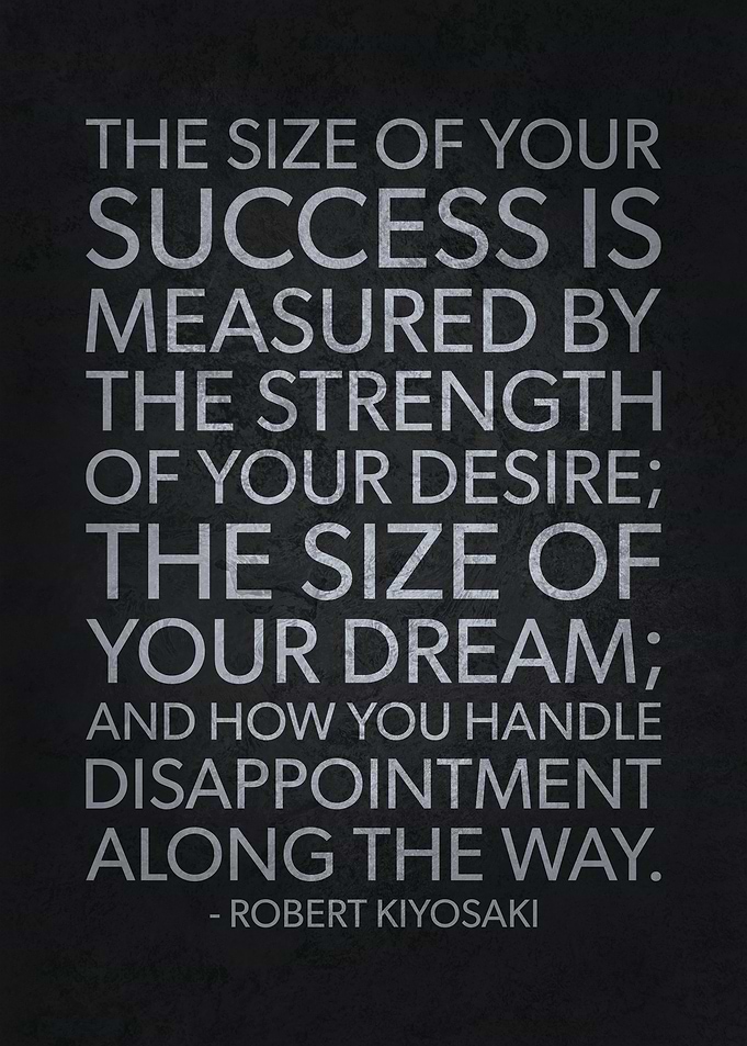 The Size Of Your Success