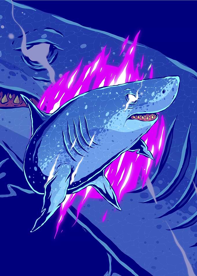 shark blue