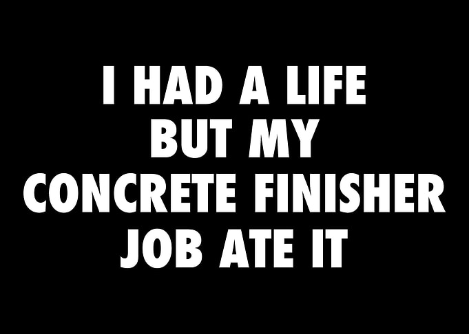 I Had A Life Concrete Fini