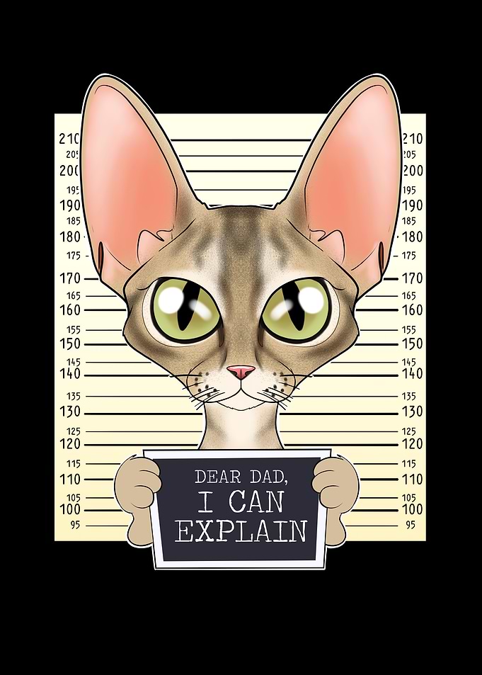 Devon Rex Cat Dad