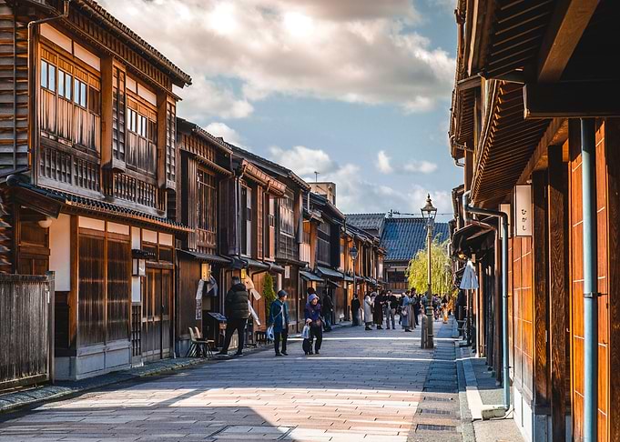 Kanazawa Geisha Town Japan