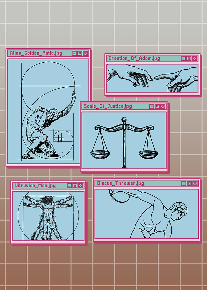 Vaporwave Literature Art