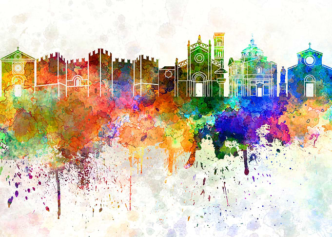 Prato skyline
