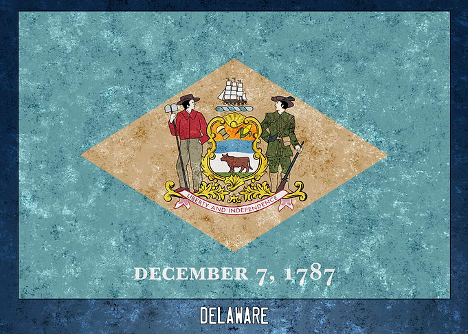 Delaware State Flag