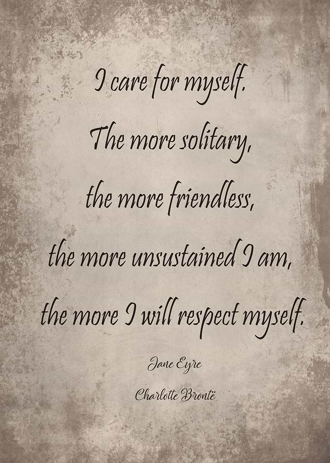 I care for myself