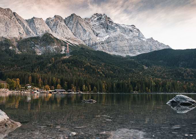 Eibsee Lake Sunrise