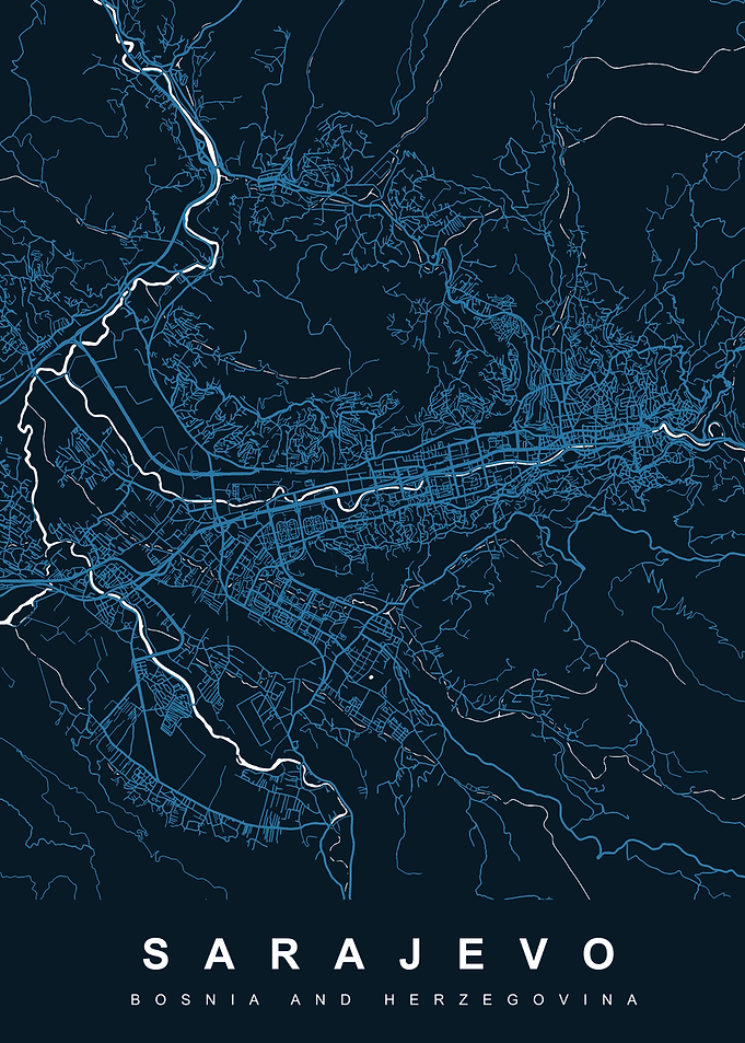 SARAJEVO Map