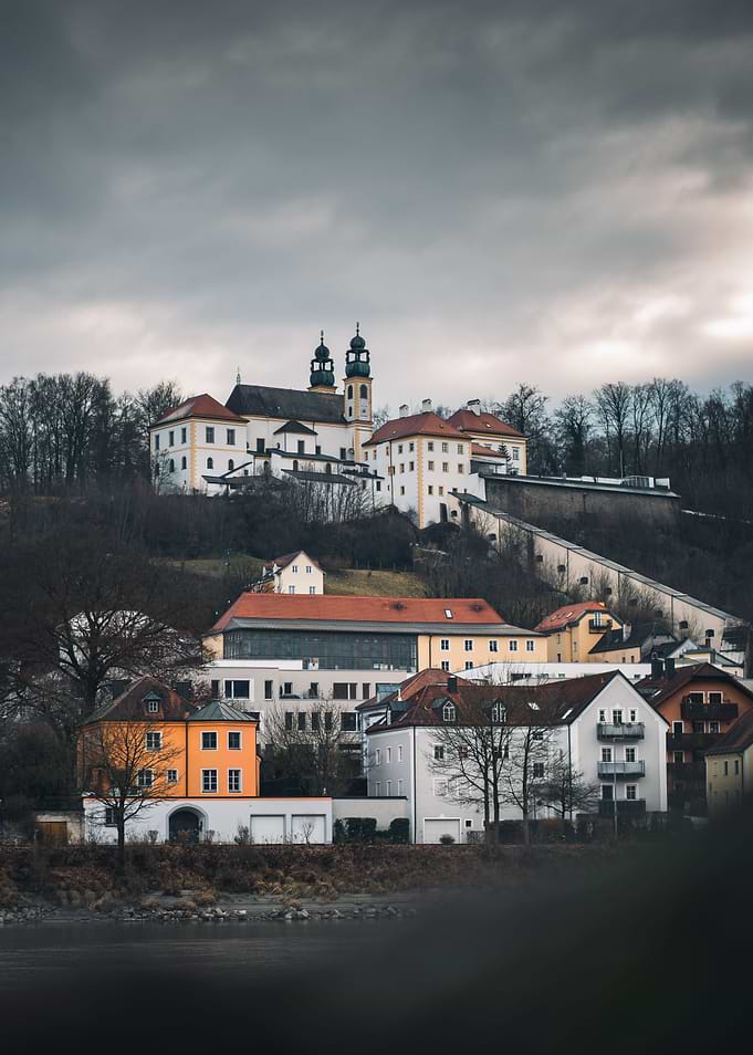 monastery on a hill