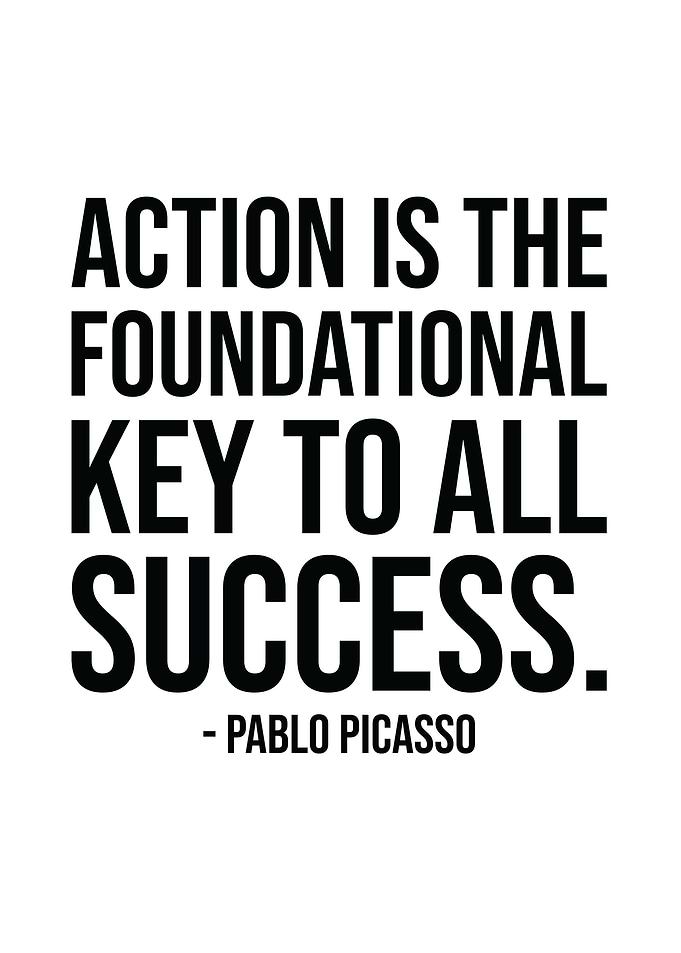 Action Is Key To Success