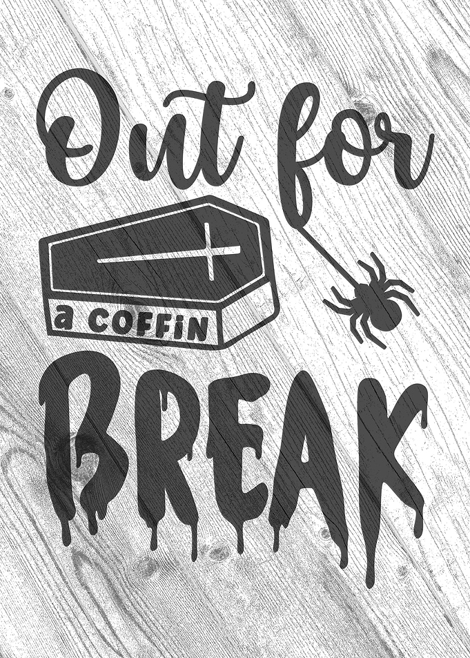 Out for a coffin break