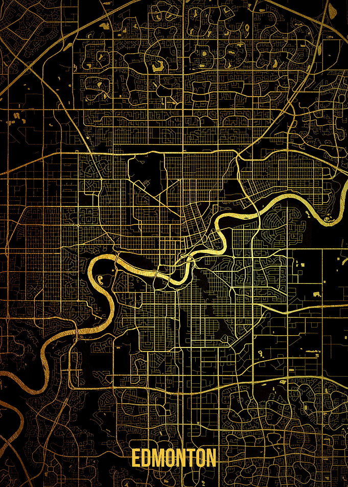 Edmonton Gold Map