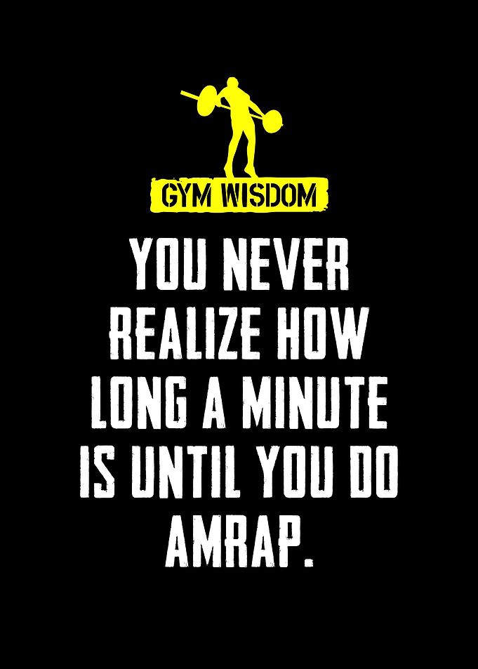 AMRAP Longest Minute