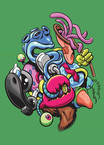 Tangled Krusty Pants